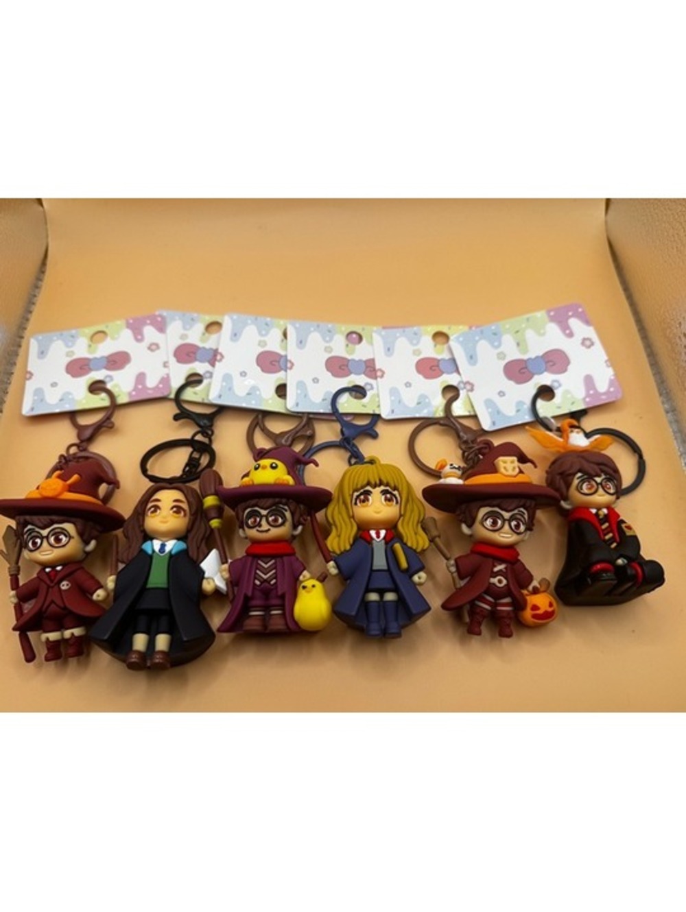 Harry Potter Themed Keychains - Set of 6